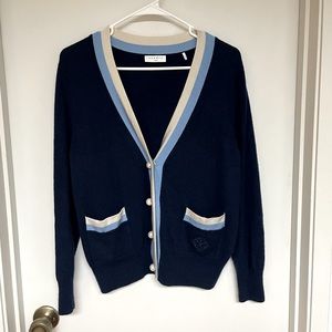 Sandro cardigan with pearl buttons size 2